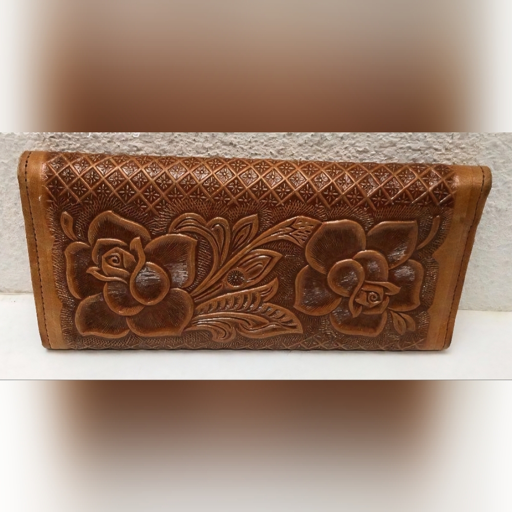 Vintage Made in Mexico Leather Wallet